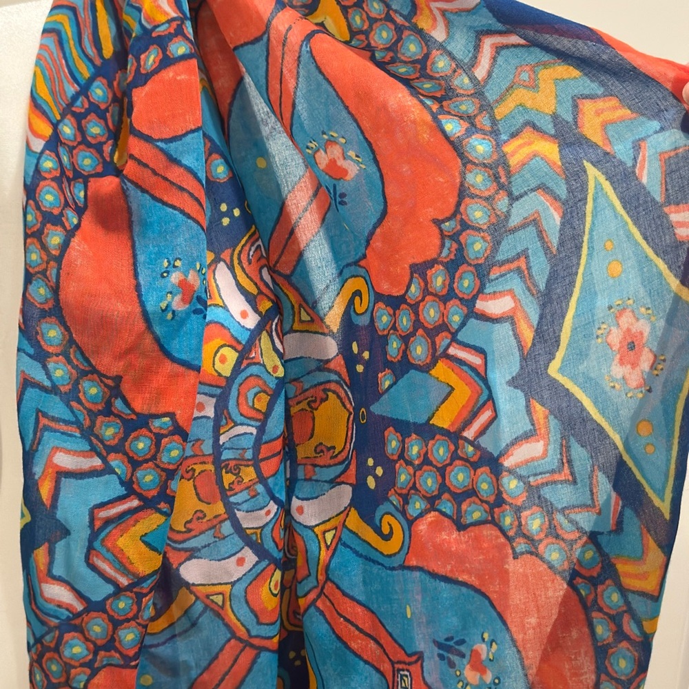 Patterned Scarf - Picture 2 of 2